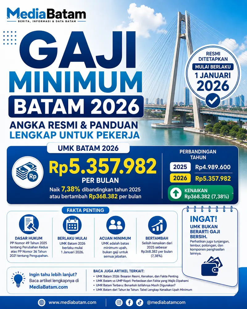 gaji minimum batam