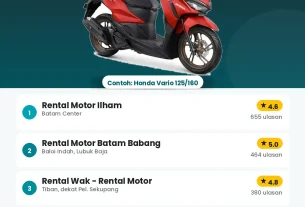 sewa motor batam