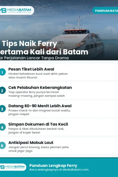 tips naik ferry Batam singapura